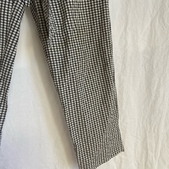 Free People Checkered Pant with Tie and Zipper Size 2 - Picture 5 of 11